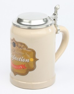 Vintage-Bierkrug-Satisfaction-guarateed-ZD-3