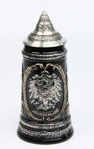 Old Germany Adler silber 0,5l, Spitzdeckel_2