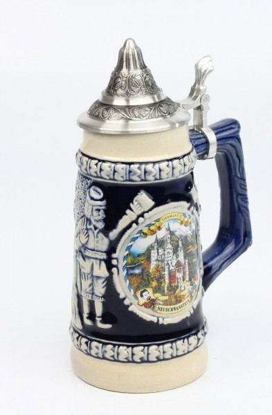 Souvenir blau 0,5l, SB, Spitzdeckel