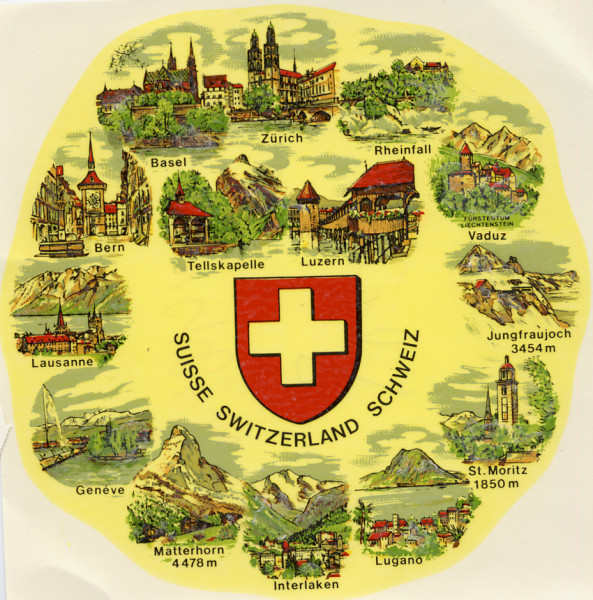 Schweiz  Kantone  rund