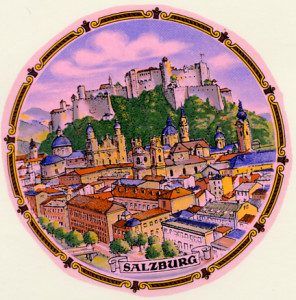 Salzburg Austria Kordelrand