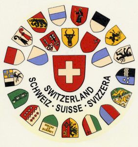 Schweiz Wappenkranz